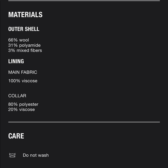 ZARA STONE MENSWEAR-STYLE COAT - SZ XS - Picture 9 of 9